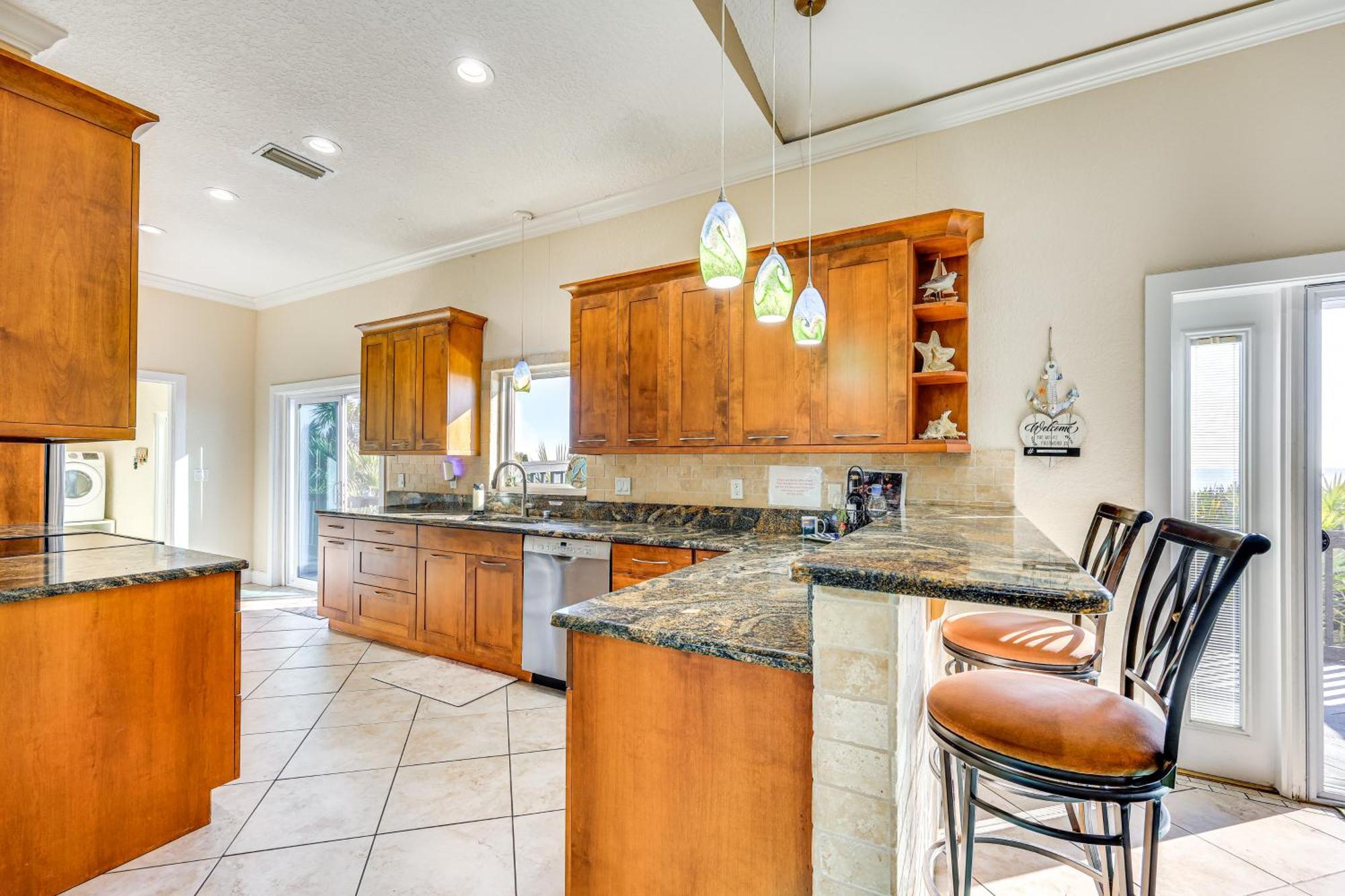 Oceanfront Oasis In Flagler Beach With Deck And Views! Eksteriør billede