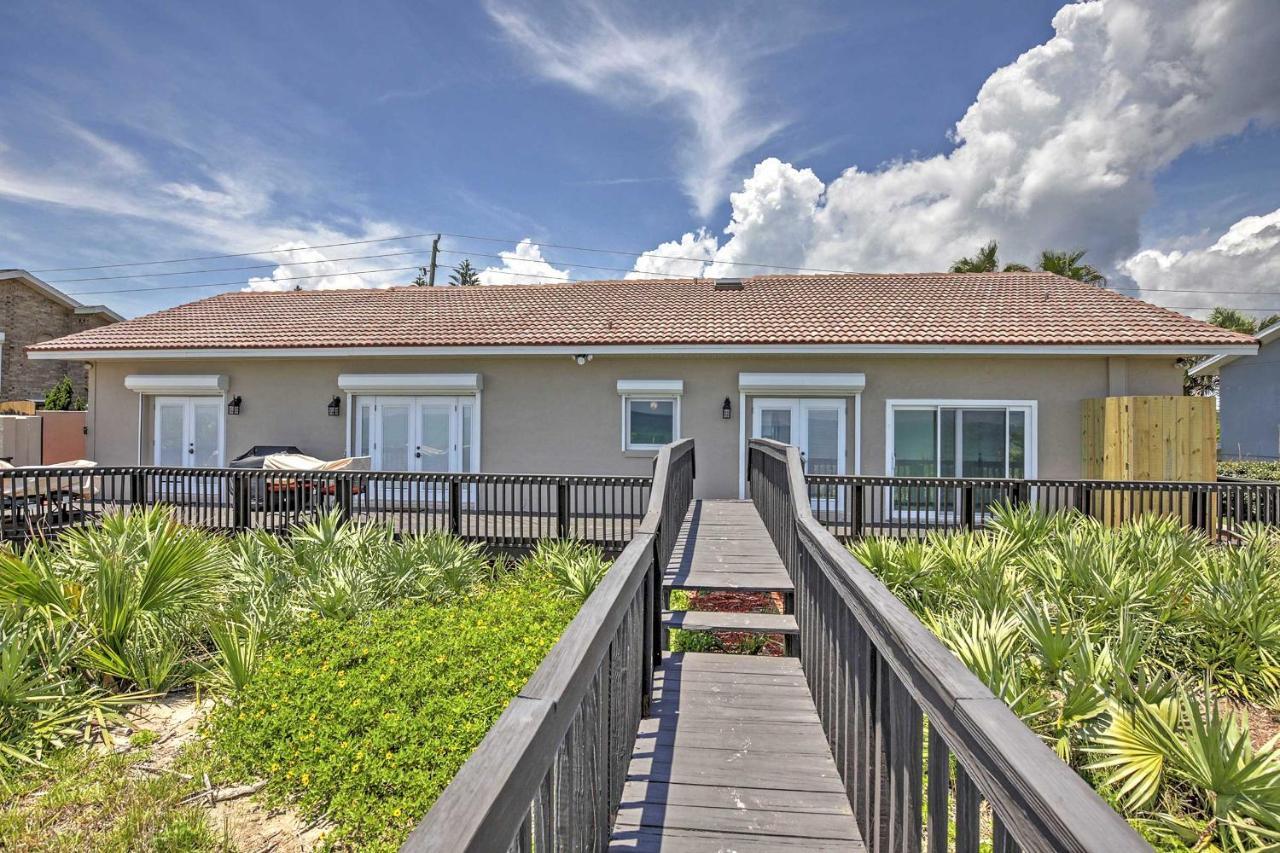 Oceanfront Oasis In Flagler Beach With Deck And Views! Eksteriør billede